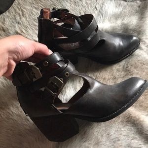 Jeffrey Campbell Western style/ boho booties